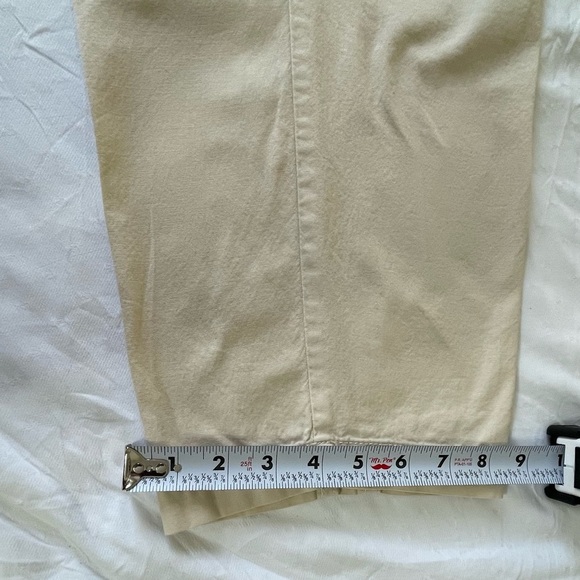 Lee Relaxed Fit Mid Rise Women’s Size 18 98% cotton 2% Spandex Khaki color - Picture 13 of 13